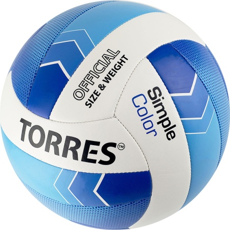 Купить Мяч волейбольный Torres Simple Color любительский р.5 в Мытищи 